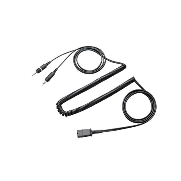PLANTRONICS QD TO DUAL 3.5MM CABLE FOR PC