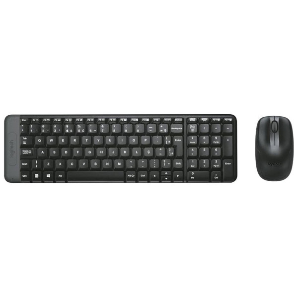 Wireless Keyboard And Mouse Logitech MK220, US, USB