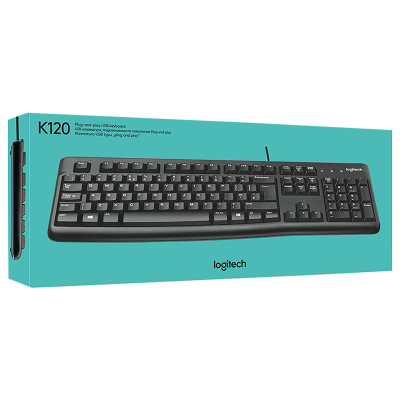 Wired Keyboard Logitech...