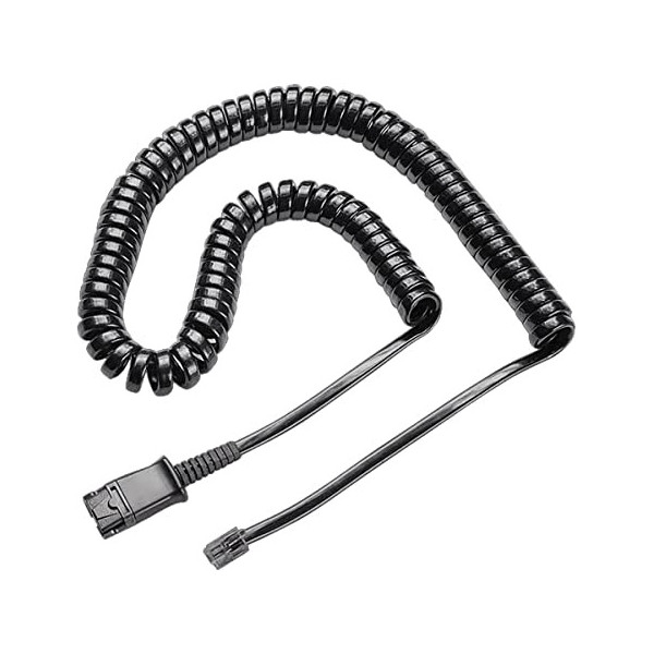 PLANTRONICS ADAPTER QD TO RJ U10P FOR AUDIOCODES, POLY, AVAYA, ESCENE