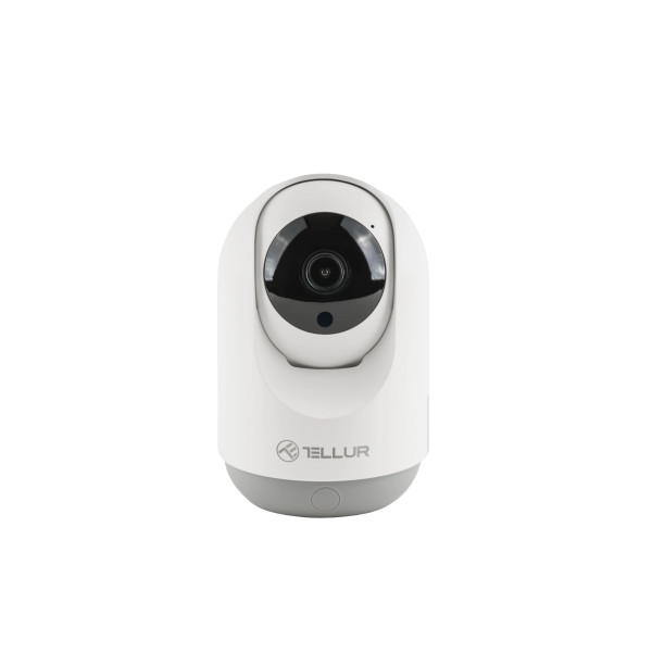 Smart Indoor Camera Tellur WiFi, 3MP, 2K Ultra HD, 1296P, Pan&Tilt