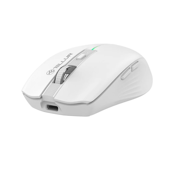 Mouse Wireless Tellur Silent Click White