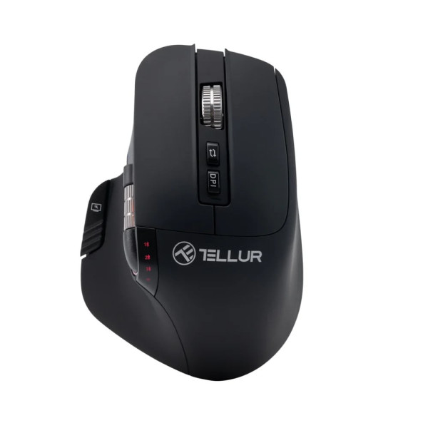 Mouse Wireless Tellur Shade, 3200 dpi, 10m range, Black