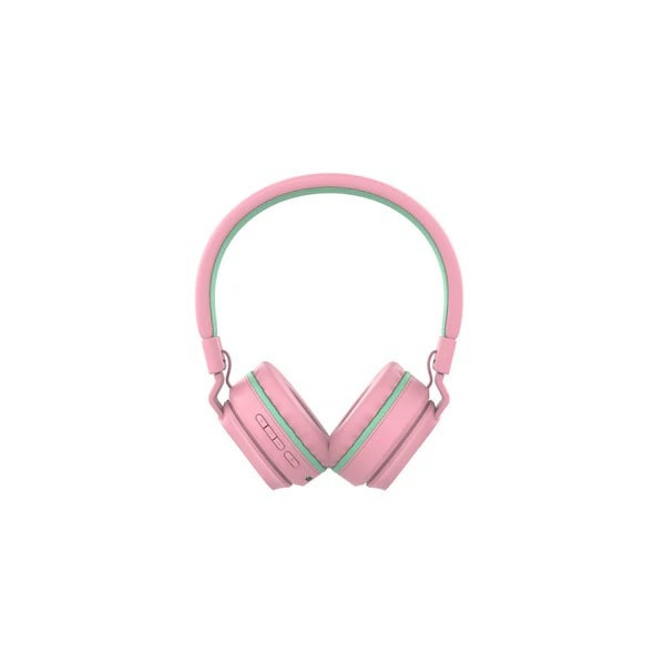 Kufje Bluetooth Tellur Buddy, 10m range, 25h, Pink