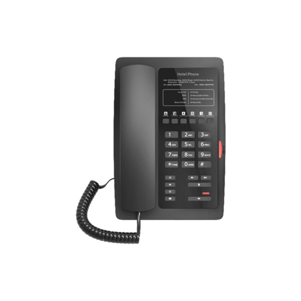 IP Phone Fanvil H3B - 1 SIP - Hotel Phone POE - NO/Power Adapter