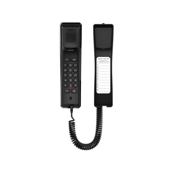 IP Phone Fanvil H2U-B 2 SIP - Hotel Phone POE (S) - NO/Power Adapter