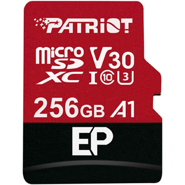 Karte Memorie Micro Patriot SD PEF256GEP31MCX EP Series 256GB