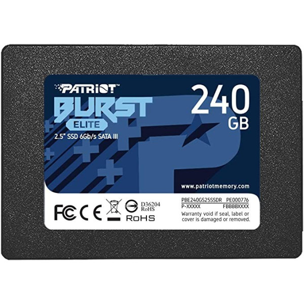 SSD Patriot BURST ELITE 240GB SATA3 2.5"