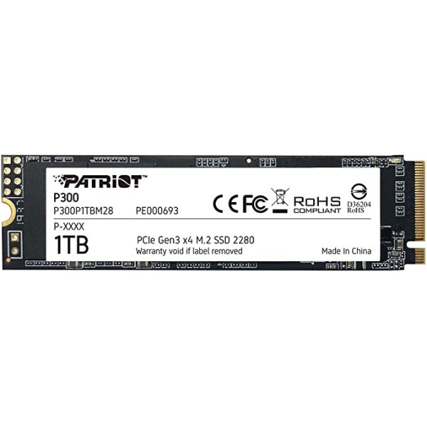 Patriot P300 1TB M.2 2280 PCIE