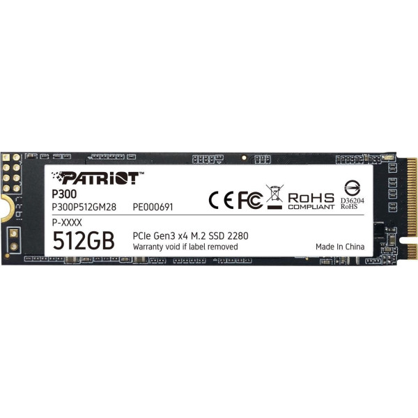 Patriot P300 512GB M.2 2280 PCIE