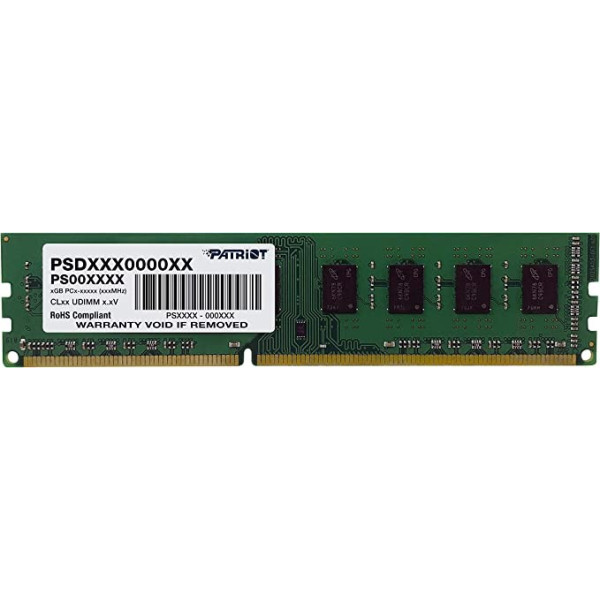 Ram Desktop Patriot 4GB DDR3 1600MHz
