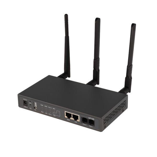 Central Telefonik Dinstar UC120  60 Ext. 1*GSM, 2*FXO, Wi-Fi