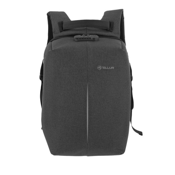 Travel Laptop Backpack USB, 15.6″ - Black