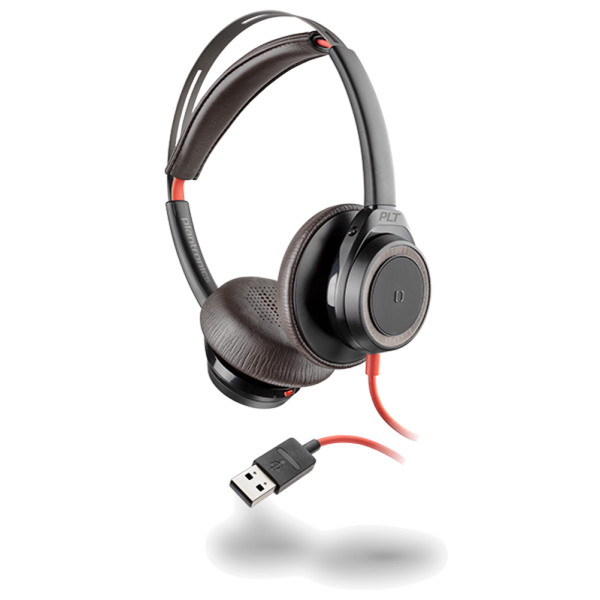 PLANTRONICS BLACKWIRE C7225, BLACK, USB-A